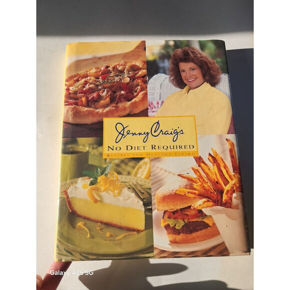 Jenny Craig Cookbook: Cutting Through the Fat Hardcover Oxford House 1996 Book - Picture 1 of 6